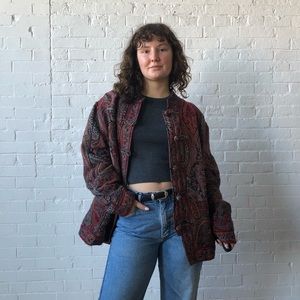 Quilt-like light jacket